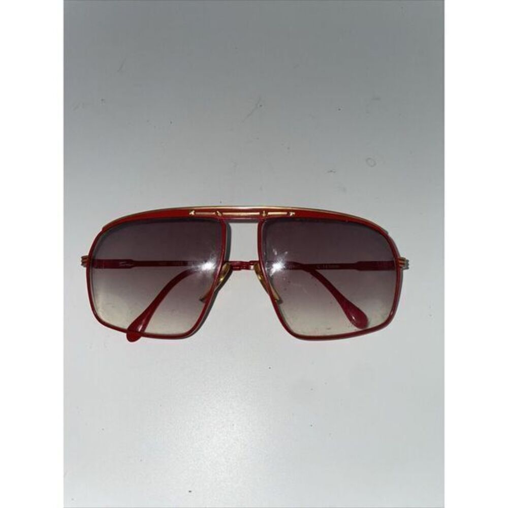 Tura Aviator Mod 1003 Sunglasses Frame Red Gold 143 mm Vintage 58 18